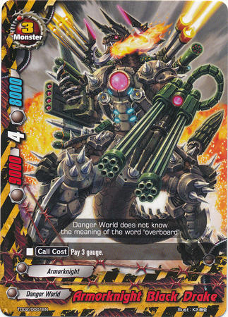 Armorknight Black Drake | Future Card Buddyfight Wiki | Fandom