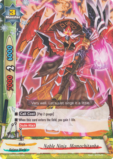 Noble Ninja, Momochitanba | Future Card Buddyfight Wiki | Fandom