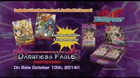 English Addition NEW. BUDDYFIGHT Future Card Darkness Fable BFE-BT04 