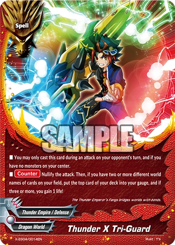 Thunder X Tri-Guard | Future Card Buddyfight Wiki | Fandom