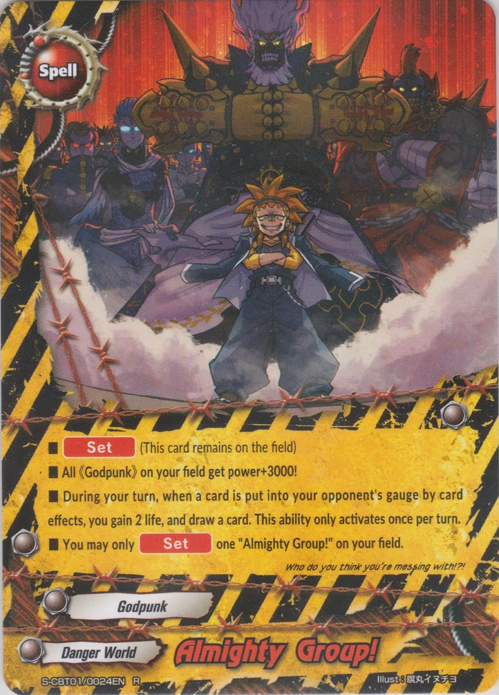 Almighty Group! | Future Card Buddyfight Wiki | Fandom