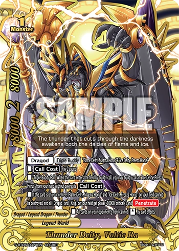 Thunder Deity, Voltic Ra/Gallery | Future Card Buddyfight