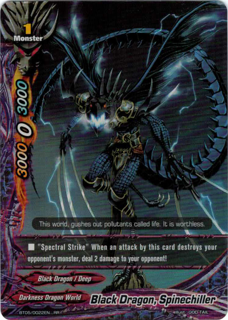Black Dragon Spinechiller Future Card Buddyfight Wiki Fandom Black Dragon Spinechiller Future Card Buddyfight Wiki Fandom