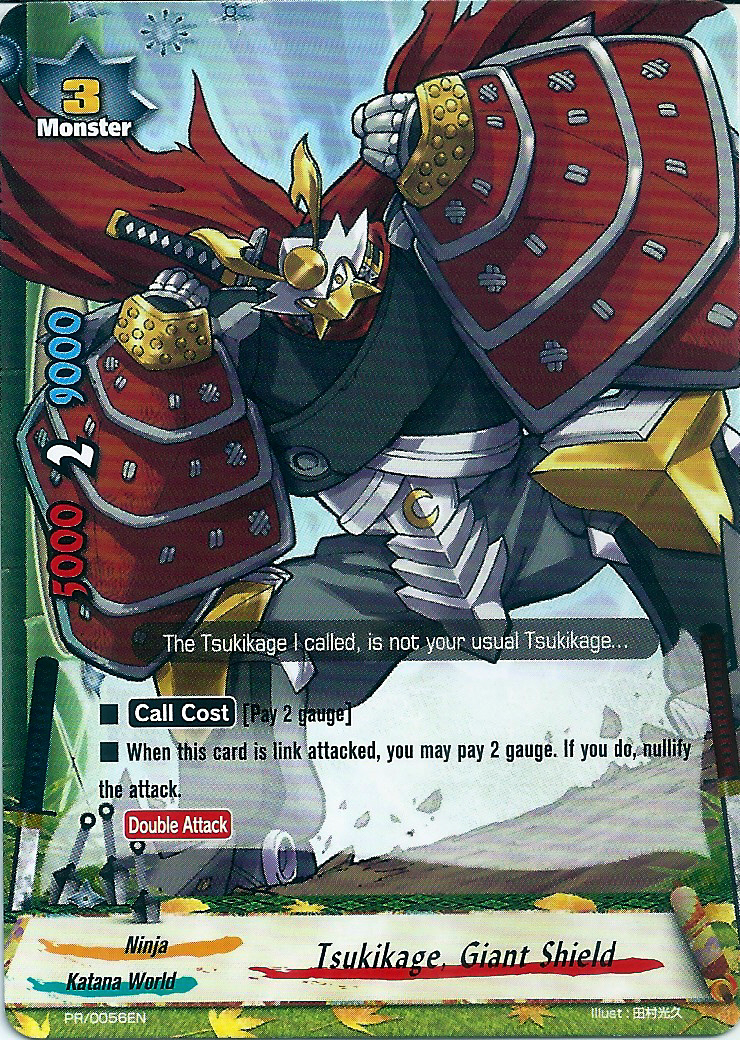 Tsukikage, Giant Shield | Future Card Buddyfight Wiki | Fandom Tsukikage, Giant Shield | Future Card Buddyfight Wiki | Fandom