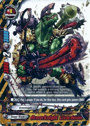 Armorknight Lizardman | Future Card Buddyfight Wiki | Fandom