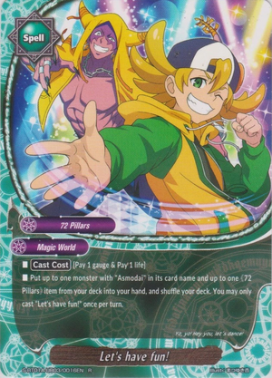 Let's have fun! | Future Card Buddyfight Wiki | Fandom