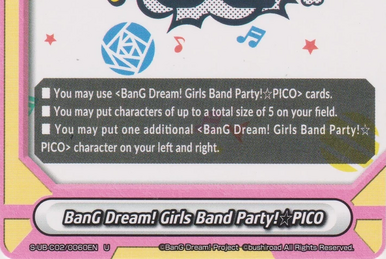 Ghost Story Cornet Loop - BanG Dream! Girls Band Party! PICO - Future Card  BuddyFight