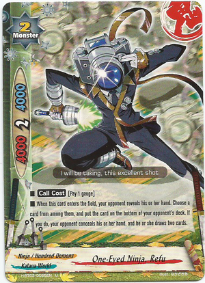 One-Eyed Ninja, Refu | Future Card Buddyfight Wiki | Fandom