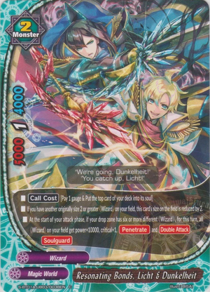 Resonating Bonds, Licht & Dunkelheit | Future Card Buddyfight Wiki Resonating Bonds, Licht & Dunkelheit | Future Card Buddyfight Wiki