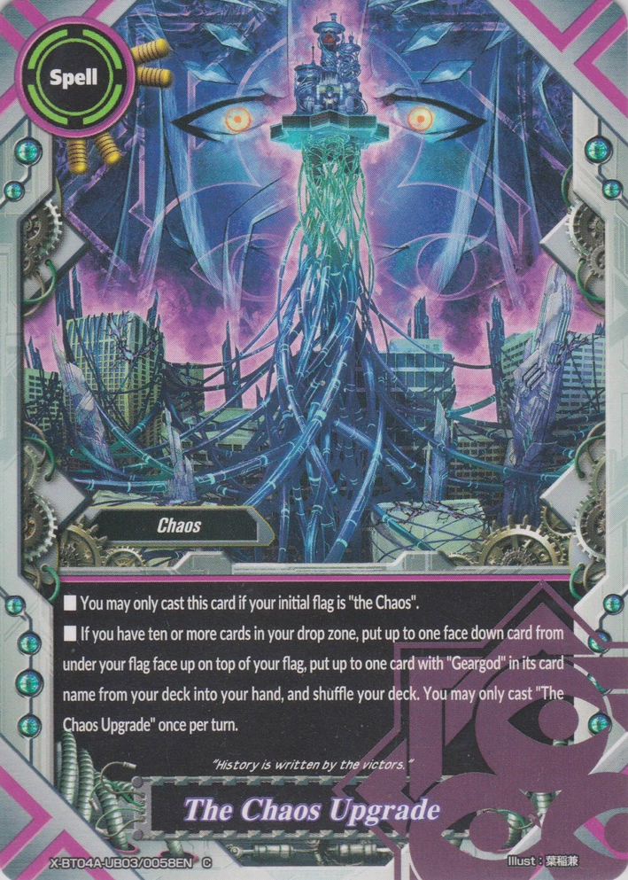The Chaos Upgrade | Future Card Buddyfight Wiki | Fandom
