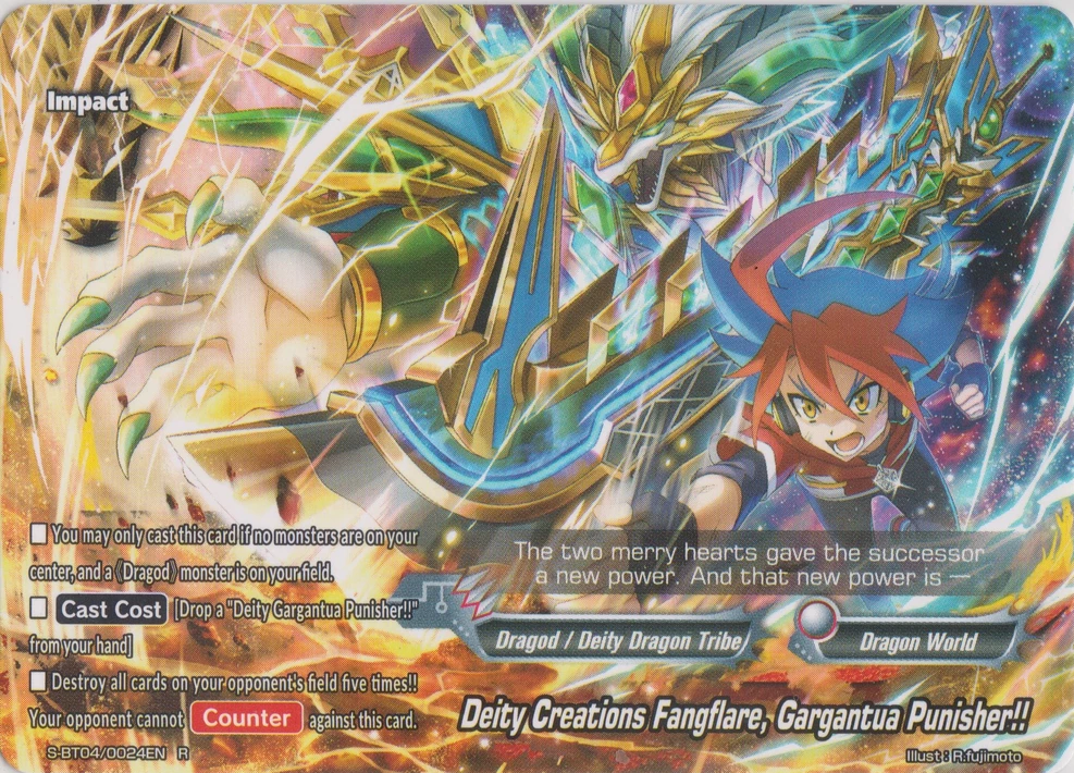 Deity Creations Fangflare Gargantua Punisher Future Card Buddyfight Wiki Fandom