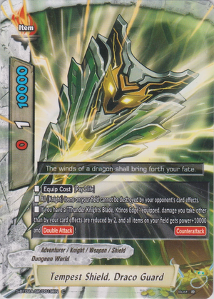 Tempest Shield, Draco Guard | Future Card Buddyfight Wiki