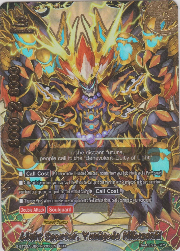 Light Specter, Yamigedo Mikazuchi | Future Card Buddyfight