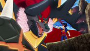 Batzz and Gao from the Opening of Buddyfight X.