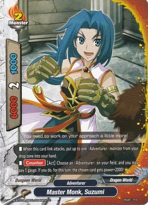 Master Monk, Suzumi | Future Card Buddyfight Wiki | Fandom