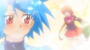 Frill meeting her "fated one", Tasuku