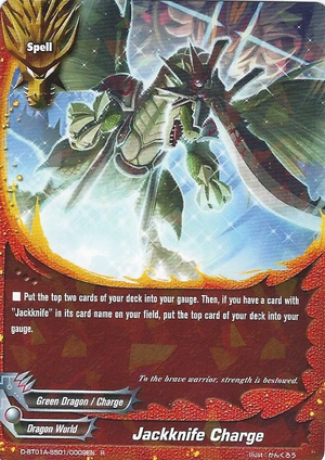 Jackknife Charge | Future Card Buddyfight Wiki | Fandom