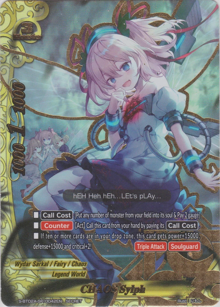 CHAOS Sylph | Future Card Buddyfight Wiki | Fandom CHAOS Sylph | Future Card Buddyfight Wiki | Fandom