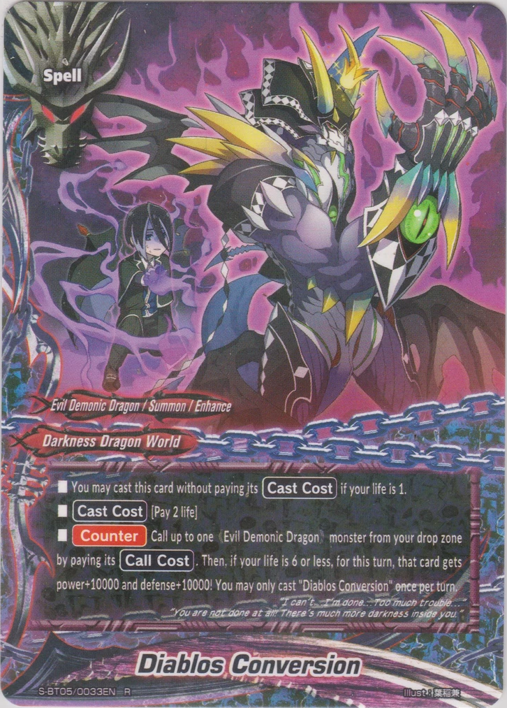 Diablos Conversion | Future Card Buddyfight Wiki | Fandom