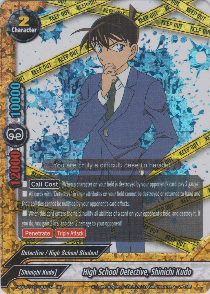 High School Detective Shinichi Kudo Future Card Buddyfight Wiki Fandom