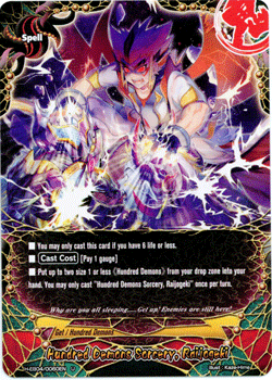Hundred Demons Sorcery, Raijogeki | Future Card Buddyfight