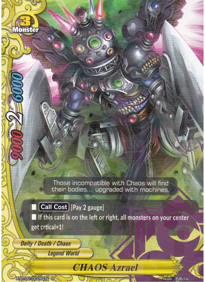 CHAOS Azrael | Future Card Buddyfight Wiki | Fandom CHAOS Azrael | Future Card Buddyfight Wiki | Fandom