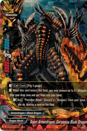 Super Armordragon, Gargantua Blade Dragon | Future Card Buddyfight
