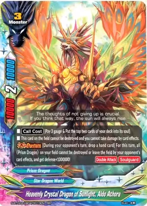 Heavenly Crystal Dragon of Sunlight, Aldo Athora | Future Card