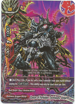Caster of Forbidden Techniques, Velgaren | Future Card