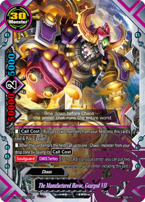 The Manufactured Havoc, Geargod VII | Future Card Buddyfight