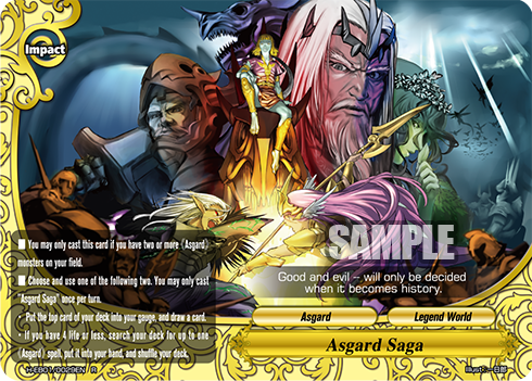 Asgard Saga | Future Card Buddyfight Wiki | Fandom