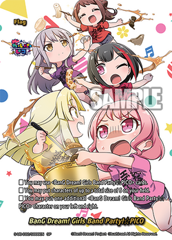 Flag Card S-PR/079EN Buddyfight Bang Dream! Girls Band Party PICO