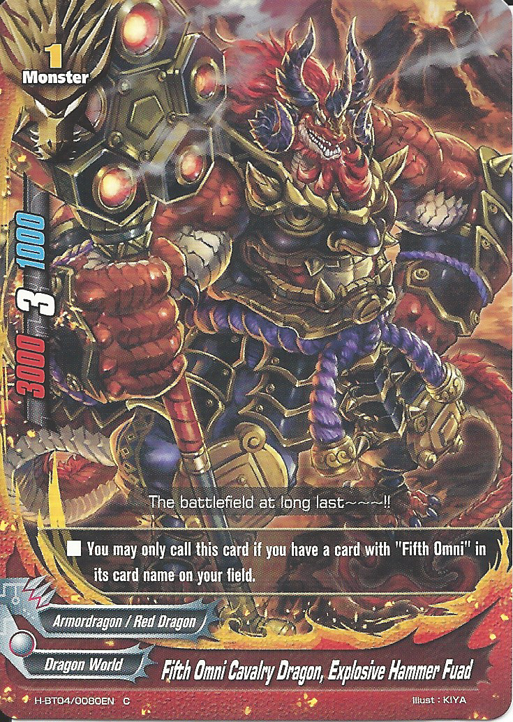 Fifth Omni Cavalry Dragon, Explosive Hammer Fuad | Future Fifth Omni Cavalry Dragon, Explosive Hammer Fuad | Future