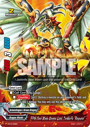 Fifth Omni Blade Dragon Lord, Jackknife 