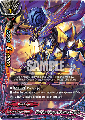 Black Death Dragon of Sentence, Abygale | Future Card