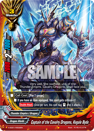 Captain of the Cavalry Dragons, Kegale Byde | Future Card 