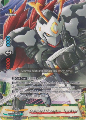 Soarspeed Moonglow, Tsukikage | Future Card Buddyfight Wiki