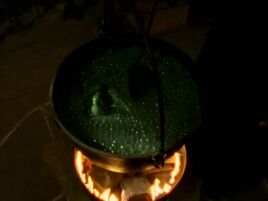 Witch cauldron
