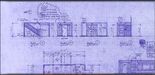Buffy's house dining room and stairs blueprint close up