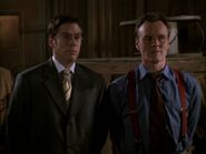 Giles y Wesley, los dos Vigilantes de Buffy.