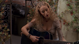 Kim singing