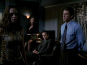 Lindsey, Lilah and Lee get a slayer to kill Angel.