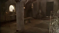 Interior of the crypt after Spike moves in.