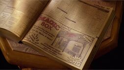 The Magic Box's ad in a phone book