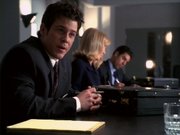 Lindsey, a young, budding lawyer about to meet Angel.