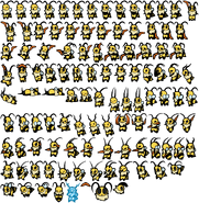 Vi's sprite sheet