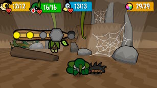 Kabbu performing his basic attack on the Nintendo Switch version.