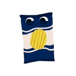 Crispy Snakpod sticker