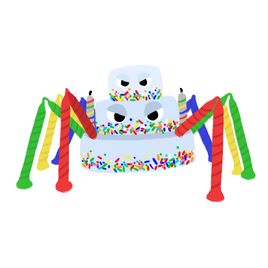 Daddy Cakelegs sticker