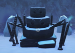 Daddy Cakelegs' Statue